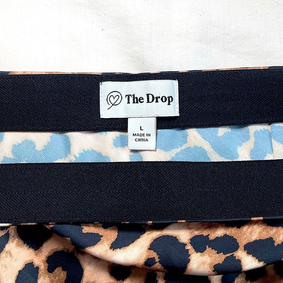 The Drop Women's Maya Silky Slip Skirt | L - Picture 7 of 9